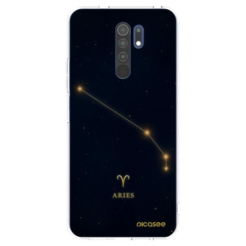 Picasee διαφανής θήκη σιλικόνης Xiaomi Redmi 9 - ARIES
