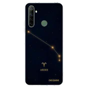 Picasee διαφανής θήκη σιλικόνης Realme 6i - ARIES
