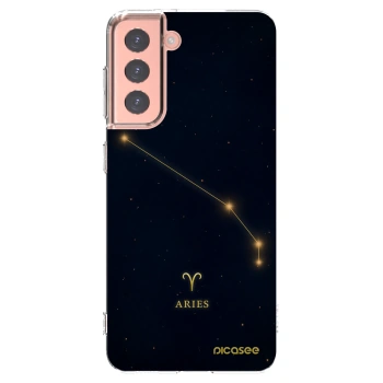 Picasee διαφανής θήκη σιλικόνης Samsung Galaxy S21 5G G991B - ARIES