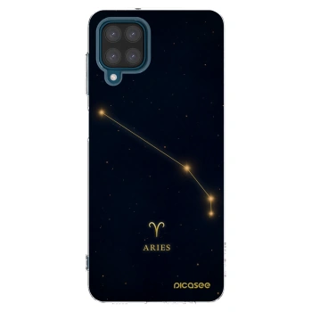 Picasee διαφανής θήκη σιλικόνης Samsung Galaxy A12 A125F - ARIES