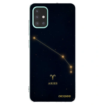 Picasee διαφανής θήκη σιλικόνης Samsung Galaxy M31s - ARIES