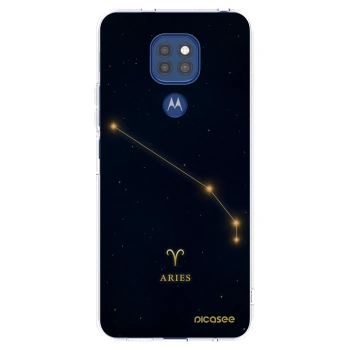 Picasee διαφανής θήκη σιλικόνης Motorola Moto G9 Play - ARIES