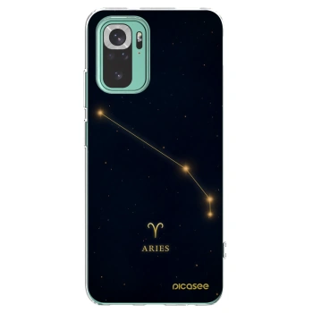 Picasee διαφανής θήκη σιλικόνης Xiaomi Redmi Note 10 Pro - ARIES