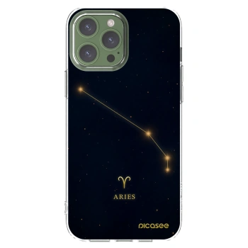 Picasee διαφανής θήκη σιλικόνης Apple iPhone 13 Pro Max - ARIES