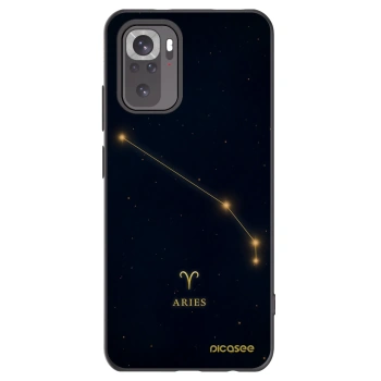 Picasee Μαύρη θήκη σιλικόνης για Xiaomi Redmi Note 11S 4G - ARIES