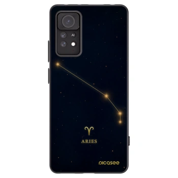 Picasee Μαύρη θήκη σιλικόνης για Xiaomi Redmi Note 11 Pro 5G - ARIES
