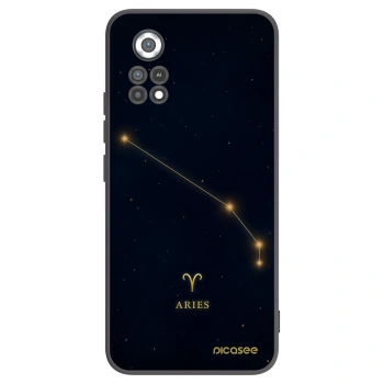 Picasee Μαύρη θήκη σιλικόνης για Xiaomi Poco X4 Pro 5G - ARIES