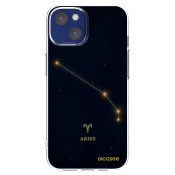 Picasee διαφανής θήκη σιλικόνης Apple iPhone 14 - ARIES