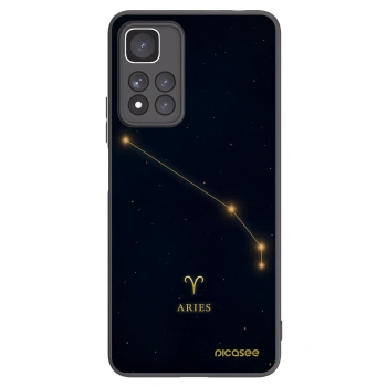 Picasee Μαύρη θήκη σιλικόνης για Xiaomi Redmi Note 11 Pro+ 5G - ARIES