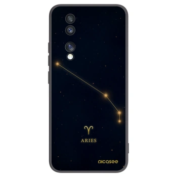 Picasee Μαύρη θήκη σιλικόνης για Honor 70 - ARIES