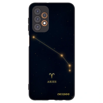 Picasee Μαύρη θήκη σιλικόνης για Samsung Galaxy A23 A236B 5G - ARIES