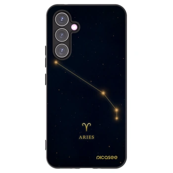 Picasee Μαύρη θήκη σιλικόνης για Samsung Galaxy A54 5G A546B - ARIES