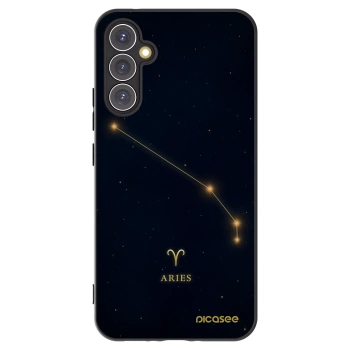 Picasee Μαύρη θήκη σιλικόνης για Samsung Galaxy A34 5G A346B - ARIES