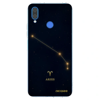 Picasee διαφανής θήκη σιλικόνης Huawei Nova 3 - ARIES