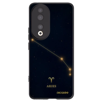Picasee Μαύρη θήκη σιλικόνης για Honor 90 5G - ARIES