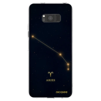 Picasee διαφανής θήκη σιλικόνης Samsung Galaxy S8 G950F - ARIES
