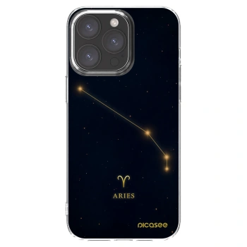 Picasee διαφανής θήκη σιλικόνης Apple iPhone 15 Pro Max - ARIES