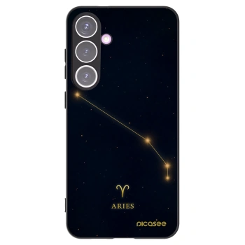 Picasee Μαύρη θήκη σιλικόνης για Samsung Galaxy S24+ S926B 5G - ARIES