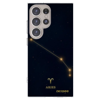 Picasee διαφανής θήκη σιλικόνης Samsung Galaxy S24 Ultra S928B 5G - ARIES