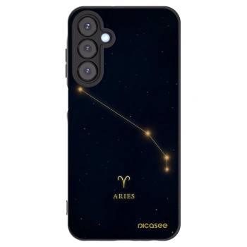 Picasee Μαύρη θήκη σιλικόνης για Samsung Galaxy A25 A256B 5G - ARIES