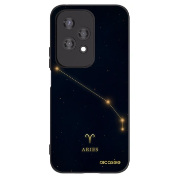 Picasee Μαύρη θήκη σιλικόνης για Honor 200 Lite - ARIES