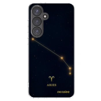 Picasee διαφανής θήκη σιλικόνης Samsung Galaxy S24 FE S721B - ARIES