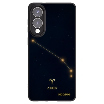 Picasee Μαύρη θήκη σιλικόνης για Samsung Galaxy S25 Edge 5G - ARIES