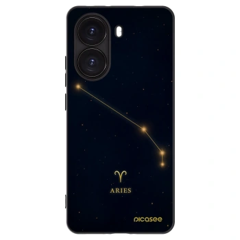 Picasee Μαύρη θήκη σιλικόνης για Xiaomi Poco X7 Pro 5G - ARIES