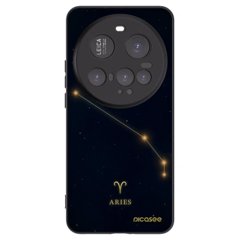 Picasee Μαύρη θήκη σιλικόνης για Xiaomi 15 Ultra - ARIES