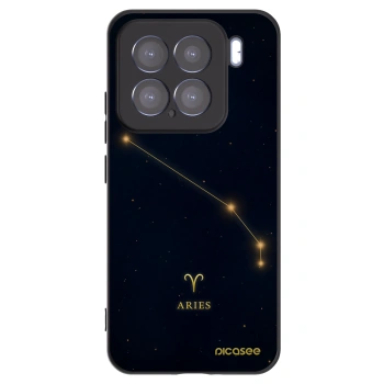 Picasee Μαύρη θήκη σιλικόνης για Xiaomi 15 - ARIES