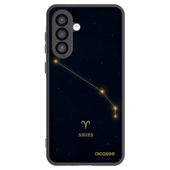 Picasee Μαύρη θήκη σιλικόνης για Samsung Galaxy A26 5G A266B - ARIES