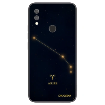 Picasee Μαύρη θήκη σιλικόνης για Xiaomi Redmi Note 7 - ARIES