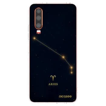 Picasee διαφανής θήκη σιλικόνης Huawei P30 - ARIES