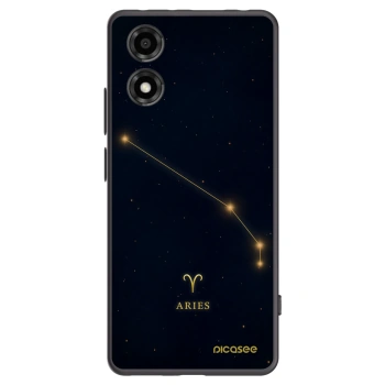 Picasee Μαύρη θήκη σιλικόνης για Motorola Moto E14 - ARIES