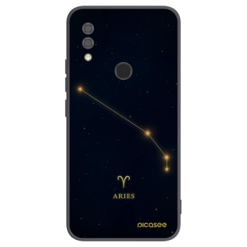 Picasee Μαύρη θήκη σιλικόνης για Xiaomi Redmi 7 - ARIES