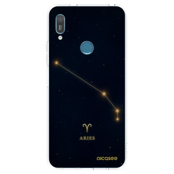 Picasee διαφανής θήκη σιλικόνης Huawei Y6 2019 - ARIES
