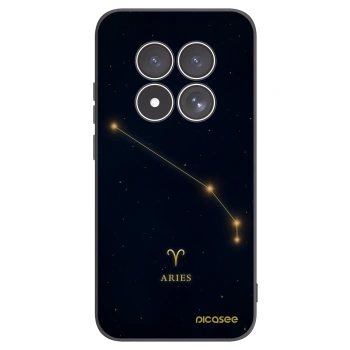 Picasee Μαύρη θήκη σιλικόνης για Xiaomi Redmi Note 15 Pro 4G - ARIES