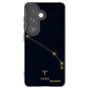Picasee Μαύρη θήκη σιλικόνης για Samsung Galaxy S26 - ARIES
