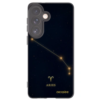 Picasee Μαύρη θήκη σιλικόνης για Samsung Galaxy S26+ - ARIES