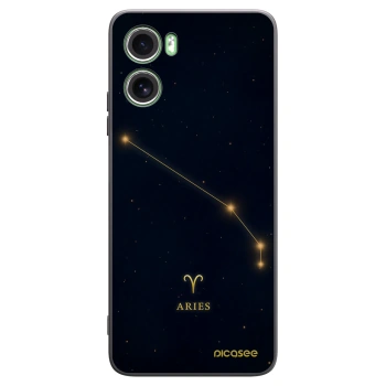 Picasee Μαύρη θήκη σιλικόνης για Motorola Moto G06 - ARIES