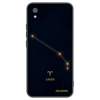 Picasee Μαύρη θήκη σιλικόνης για Xiaomi Redmi 7A - ARIES