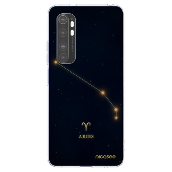 Picasee διαφανής θήκη σιλικόνης Xiaomi Mi Note 10 Lite - ARIES