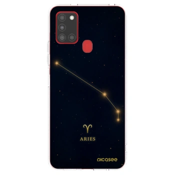Picasee διαφανής θήκη σιλικόνης Samsung Galaxy A21s - ARIES