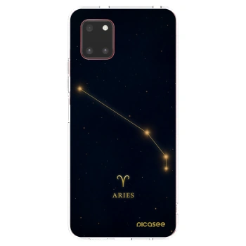 Picasee διαφανής θήκη σιλικόνης Samsung Galaxy Note 10 Lite N770F - ARIES