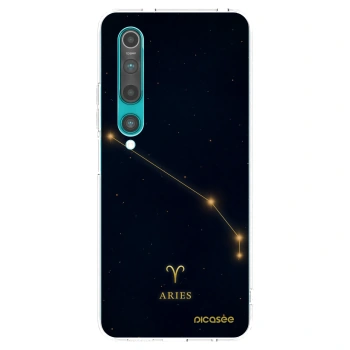 Picasee διαφανής θήκη σιλικόνης Xiaomi Mi 10 - ARIES