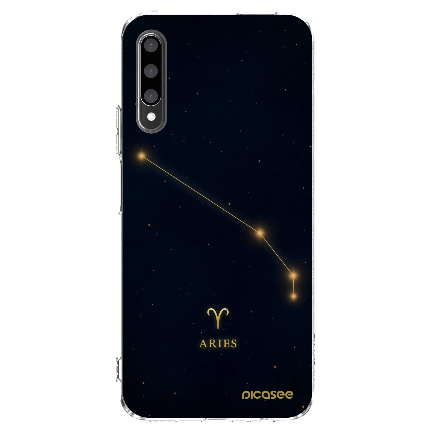 Picasee διαφανής θήκη σιλικόνης Honor 9X Pro - ARIES
