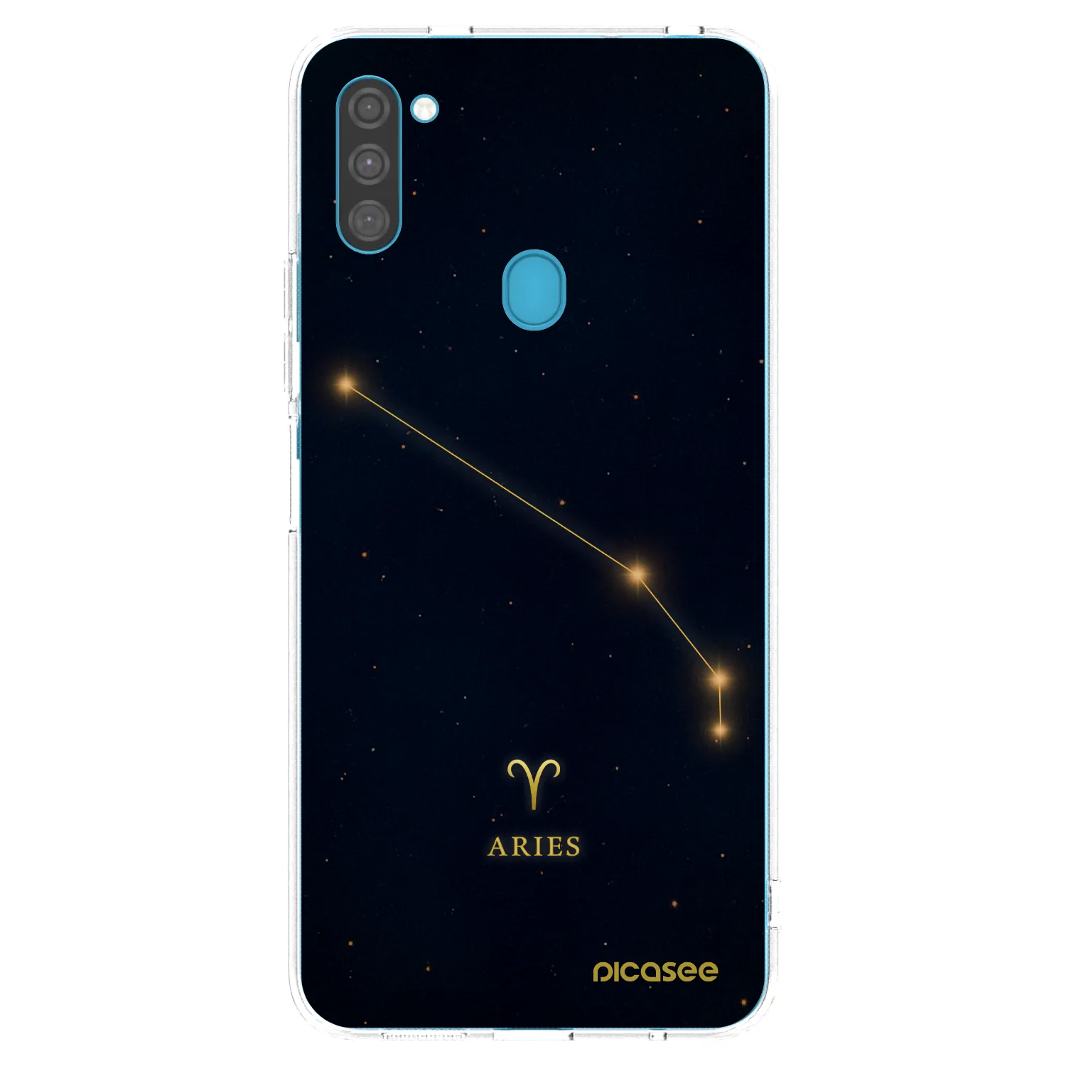Picasee διαφανής θήκη σιλικόνης Samsung Galaxy M11 - ARIES