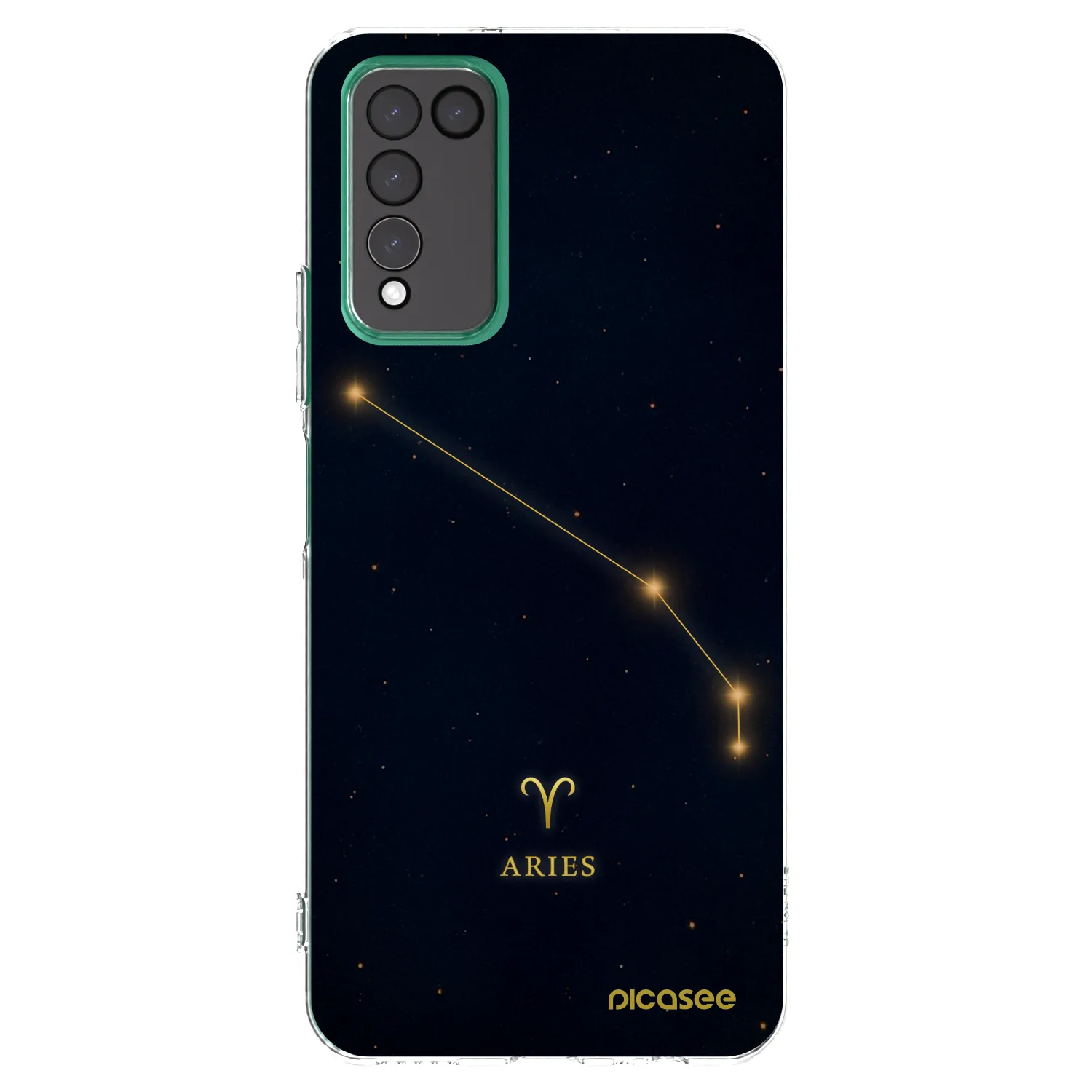 Picasee διαφανής θήκη σιλικόνης Honor 10X Lite - ARIES