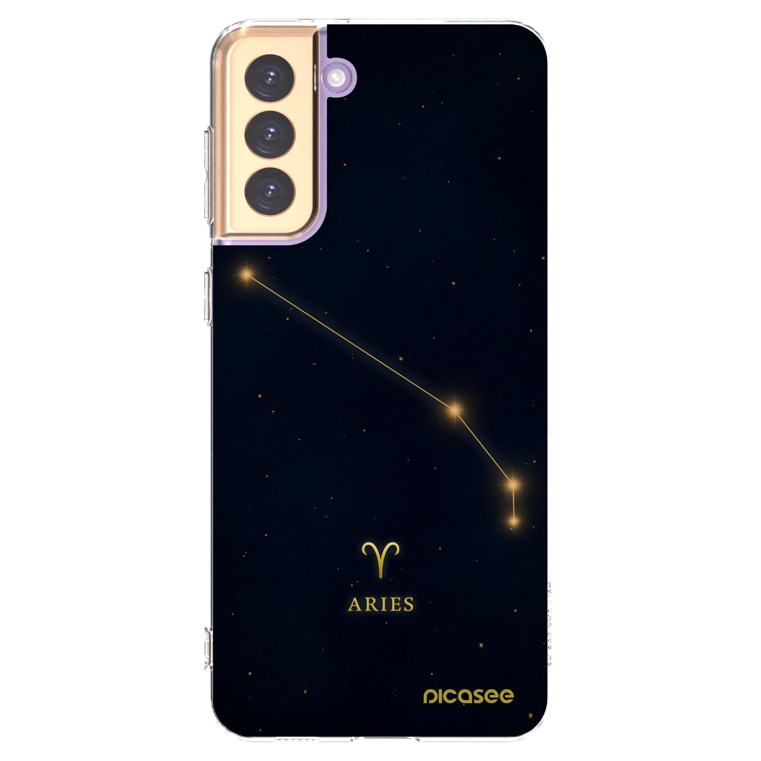 Picasee διαφανής θήκη σιλικόνης Samsung Galaxy S21+ 5G G996F - ARIES