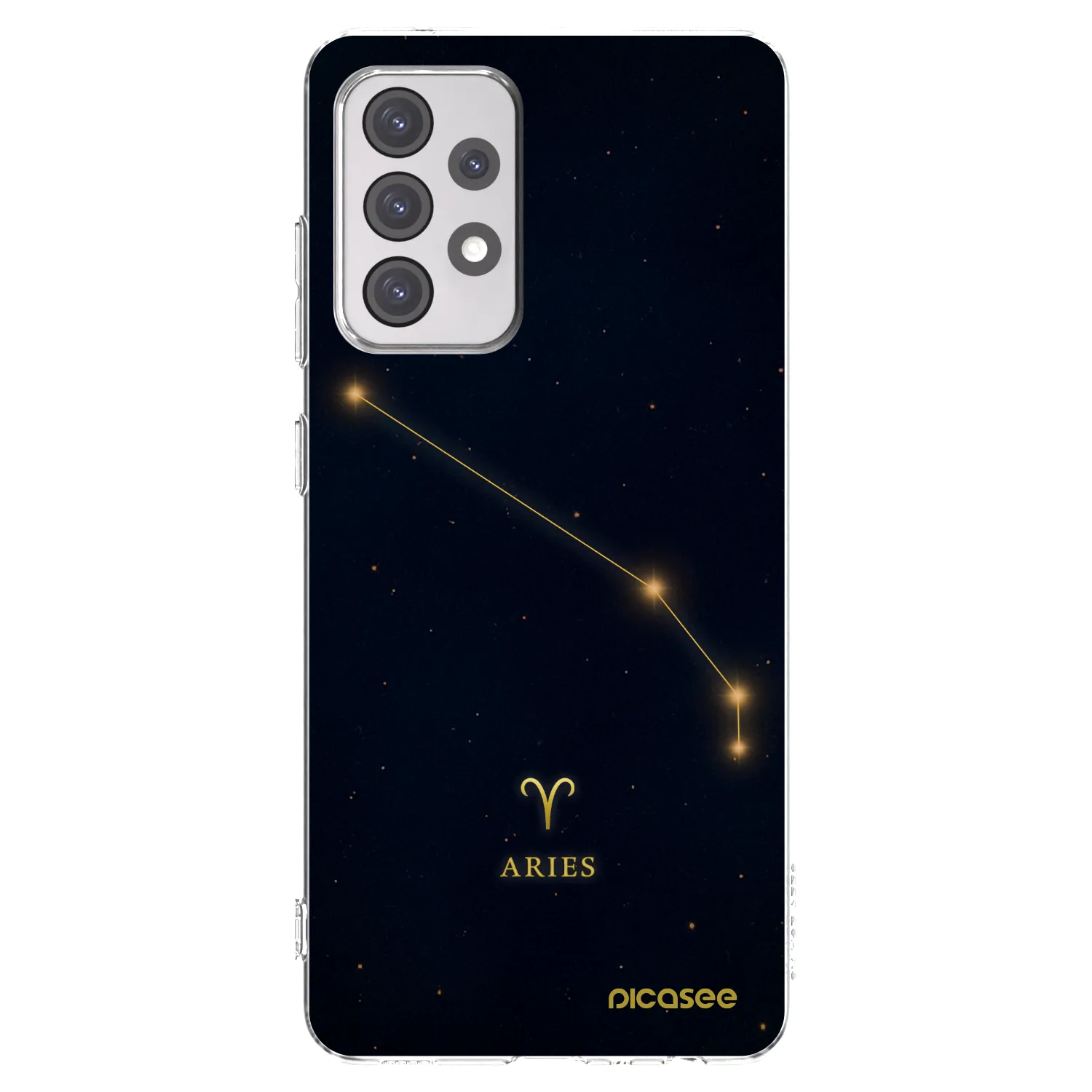 Picasee διαφανής θήκη σιλικόνης Samsung Galaxy A52 5G A525F - ARIES
